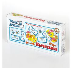 Настольная игра Десятое Королевство домино пластм. Вычитание