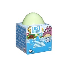 Игровой набор-сюрприз Lost Kitties Блестящий котик яйцо зеленое, ( )