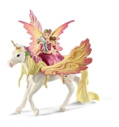 Фигурка Schleich Эльфы Фея с Пегасом единорогом