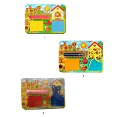 Бизиборд Woodland Один-много 27 х 19 см