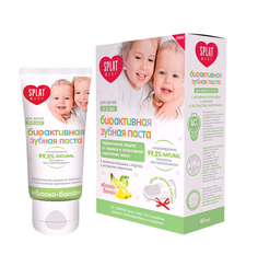 Зубная паста Splat Яблоко-банан, от 0 до 3 лет, 40 мл