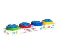 Набор для творчества Genio Kids Пальчиковые краски со штампиками