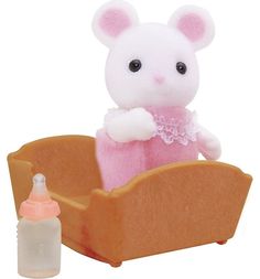 Игровой набор Sylvanian Families Малыш Белый Мышонок
