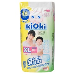 Подгузники-трусики KIOKI XL (12-16 кг) 38 шт.