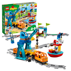 Конструктор LEGO DUPLO 10875 Грузовой поезд