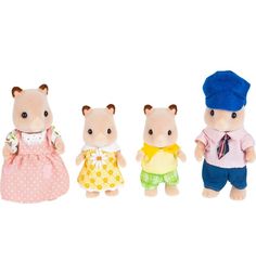Игровой набор Sylvanian Families Жители страны Сильвании Семья хомяков