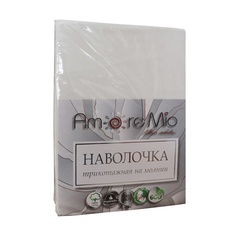 Комплект наволочек Amore Mio трикотаж 50*70 см 2 шт., белый