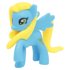 Игровой набор Игруша Пони с аксессуарами (желто-голубая с крыльями)