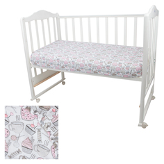 Простыня на резинке Моей крохе 120 x 60 см