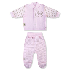 Комплект кофта/ползунки Leo Сладкий сон Лео