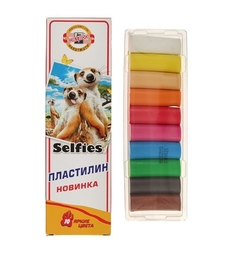 Пластилин Koh-I-Noor Selfies 10 цветов