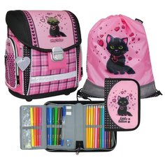Mag Taller Ранец Evo Kitty с наполнением, розовый/черный