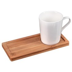 Доляна Чашка Эстет 200 мл белый