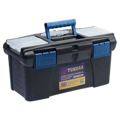 Ящик с органайзером TUNDRA 4649984 32x17.5x16 см черный