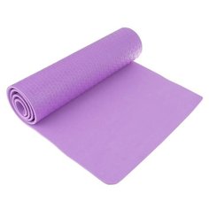 Коврик (ДхШхТ) 183х61х0.7 см Sangh Yoga mat фиолетовый однотонный