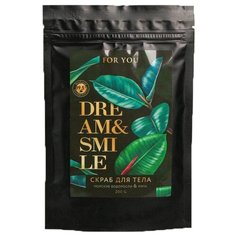 Beauty Fox Разогревающий сухой скраб Dream and smile Водоросли и Мята, 200 г