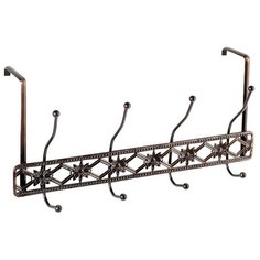 Вешалка Доляна Ромб 4087662 бронзовый