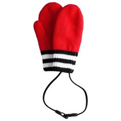 Варежки 22002GMC7602 Gulliver Baby, красный, размер 12