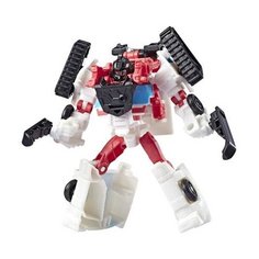 Трансформер Hasbro Transformers Рэтчет и Близзард Брейкер. Spark Armor Battle (Кибервселенная) E4299 белый/красный/черный