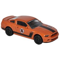 Легковой автомобиль Majorette Racing Cars - Ford Mustang 7.5 см оранжевый