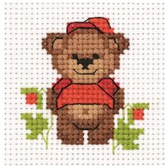 Klart Набор для вышивания Малыш медвежонок 9 x 9.5 см (8-342)