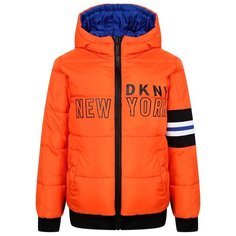 Куртка DKNY D26330 размер 174, оранжевый/синий