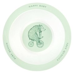 Тарелка Happy Baby глубокая (15016) olive