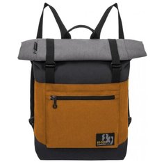 Рюкзак Grizzly RU-814-1/1 20 (черный-оранжевый)