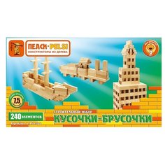 Конструктор Теремок (Пелси) Строительный набор и686 Кусочки-брусочки №4
