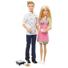 Набор Barbie Барби и Кен шеф-повар, 30 и 32 см, FHP64
