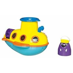 Игрушка для ванной Tomy Смотровая подводная лодка (E72222) желтый/голубой/фиолетовый