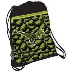 Belmil Мешок-рюкзак для обуви World of Dinosaurs (336-91/614) черный/зеленый