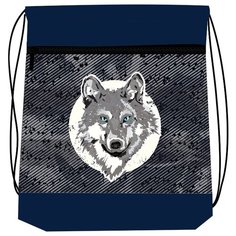 Belmil Мешок-рюкзак для обуви Wolf (336-91/552) синий/серый