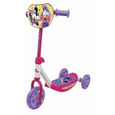 Городской самокат Smoby 450145 Minnie Mouse розовый/фиолетовый