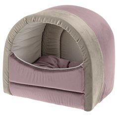 Домик для кошек Ferplast Majesty 20 40х34х36 см розовый/бежевый