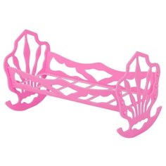 СТРОМ Кроватка для куклы (У594) розовый