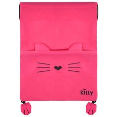 №1 School Мешок для обуви Kitty с карманом (1117680) розовый