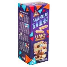 Настольная игра Лас Играс Падающая башня Umo Momento, 48 брусков