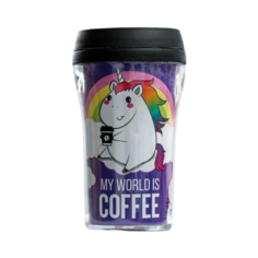 Термокружка Komandor Coffee (0.25 л) фиолетовый