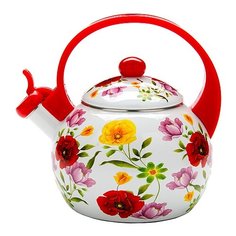 MAYER & BOCH Чайник 23865 2,2 л, белый/красный/желтый