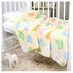 Покрывало Baby Nice Velsoft 3D Киски 150х200 см, разноцветные киски