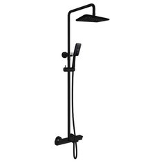 Душевая стойка KAISER Elite 01182-2 черный матовый