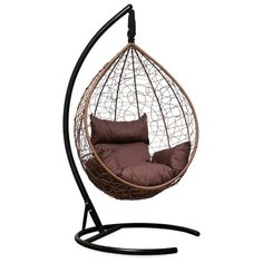 Подвесное кресло-кокон Laura Outdoor Sevilla, горячий шоколад/шоколадный