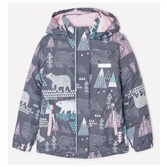 Куртка crockid ВК 38049 размер 98-104, серый