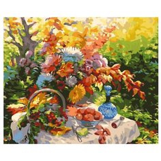 Белоснежка Картина по номерам "Дары природы" 40х50 см (549-CG-C)