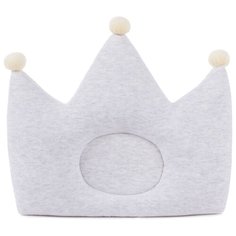 Подушка декоративная Arya Crown, 25x35 см серый