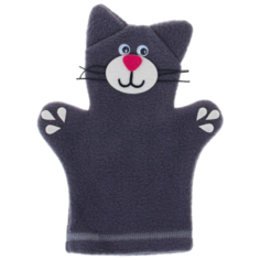 SmileDecor Кукла на руку Кот (Ф015) серый