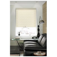 Рулонная штора Эскар миниролло Дарси (лимонный), 98х160 см