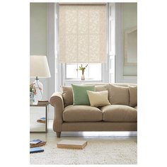 Рулонная штора Эскар миниролло Валери (ваниль), 62х160 см