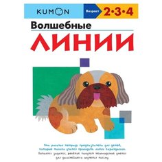Рабочая тетрадь Манн, Иванов и Фербер Kumon. Волшебные линии